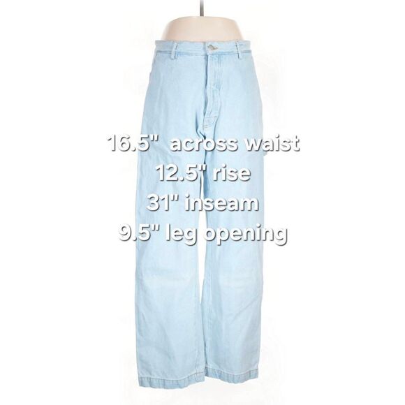 Eat Dust One for the Road Oakland Chino Cargo Jeans Sz. 32 - Picture 4 of 13